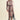 Aries Draped Fringe Hem Midi Skirt