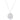 enewton 16" necklace- SIlver inspire gold disc