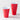 Large Melamine Cup Red St/4 18 oz