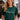 Merry Rhinestone Puff Sleeve Holiday Sweater Top