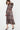 Split Neck Lslv Elsticated Waist Tiered Long Dress
