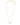 Ari Heart Short Pendant Necklace Dichroic Glass