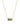 ELISA SHORT PENDANT NECKLACE GOLD ABALONE SHELL