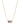 Elisa Short Pendant Necklace Gold Purple Amethyst