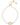 Elaina Gold Delicate Chain Bracelet Gold Iridescent Drusy