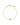 Ari Heart Delicate Chain Bracelet Gold Rose Quartz