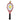 Red Tennis Racquet Ornament