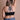 Plus Size Tattoo Mesh Racerback Bralette