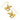 Gold Racehorse Earrings
