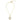 Ida Paperclip Necklace - Mother of Pearl
