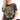 THE GOLDEN FOILED TIGER FACE  GRAPHIC TOP