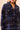 Knit Plaid Notch Collar Shacket