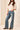 Sophia Curvy 3D Flower Denim