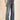 Sophia Curvy 3D Flower Denim