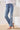 Sophia Curvy Flare W/Denim Applique