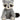 A Cuddly Raccoon Plush, Companion to the Book, Chasing Dreams, 4.5" W x 7.25" H x 5.75" D