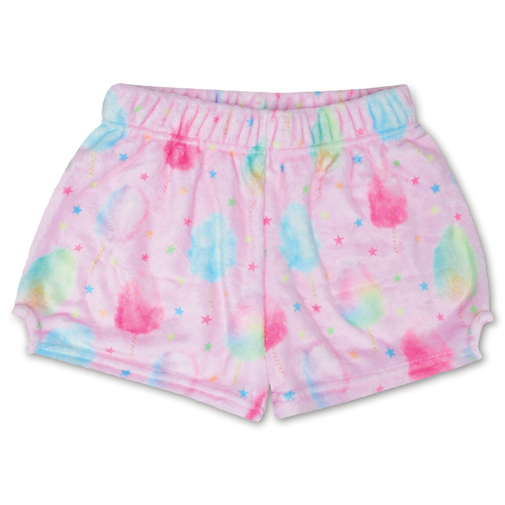 Cotton Candy Carnival Plush Shorts (X-Small - 4-6)