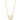 Ari Heart Pendant Necklace Gold Azalea Illusion