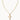 CROSS PENDANT NECKLACE GOLD WHITE OPAL