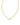 Cailin Crystal Pendant Necklace Gold Metal White Cz