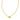 Cailin Crystal Pendant Necklace Gold Peridot Crystal