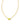 Cailin Crystal Pendant Necklace Gold Peridot Crystal