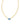 Cailin Crystal Pendant Necklace Gold Blue Violet Crystal