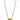 	
CAILIN CRYSTAL PENDANT NECKLACE SILVER GOLDEN YELLOW CRYSTAL