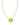 SOFTBALL SHORT PENDANT NECKLACE