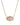 Elisa Scallop Frame Short Pendant Necklace