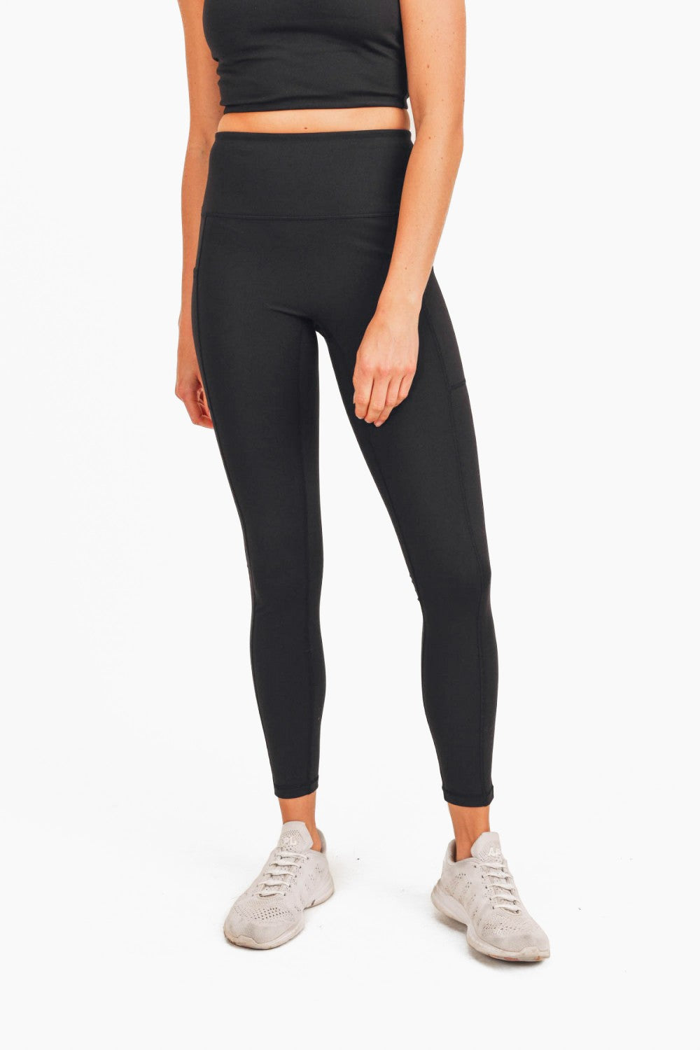 Sweetheart No Front Seam Highwaist Pocket Leggings