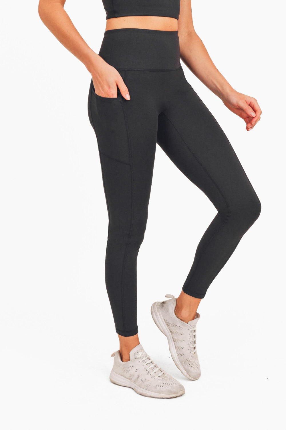 Sweetheart No Front Seam Highwaist Pocket Leggings