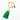 Eloise Tassels For Key Rings Green