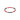 Gameday Flirty Presence Bracelet - Red - Black