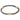 signature cross 4mm pearl dark grey bracelet - gold