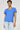 V Neck Slub Raw Edge Details Garment Dyed