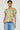 V Neck Slub Raw Edge Details Garment Dyed