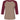 Boat Neck Slub Garment Washed 3/4 Raglan Sleeve