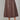 Faux Leather Button Front A-Line Midi Skirt