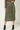 Leopard Print Pleated Midi Skirt Olive Pack