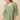 Cable Knit Textured Balloon Sleeve Knit Top Sage Pack