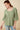 Cable Knit Textured Balloon Sleeve Knit Top Sage Pack