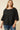 Cable Knit Textured Balloon Sleeve Knit Top Black Pack