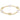 admire gold & admire pearl 3mm gold bracelet