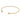classic gold 2mm bead cuff - gold