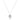 16" necklace sterling - inspire small sterling disc