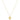 enewton 16" necklace gold - respect small gold disc