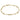 hope unwritten dignity gold 4mm bracelet