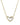 Ari Heart Statement Short Pendant Necklace
