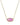 Elisa Pave Frame Short Pendant Necklace